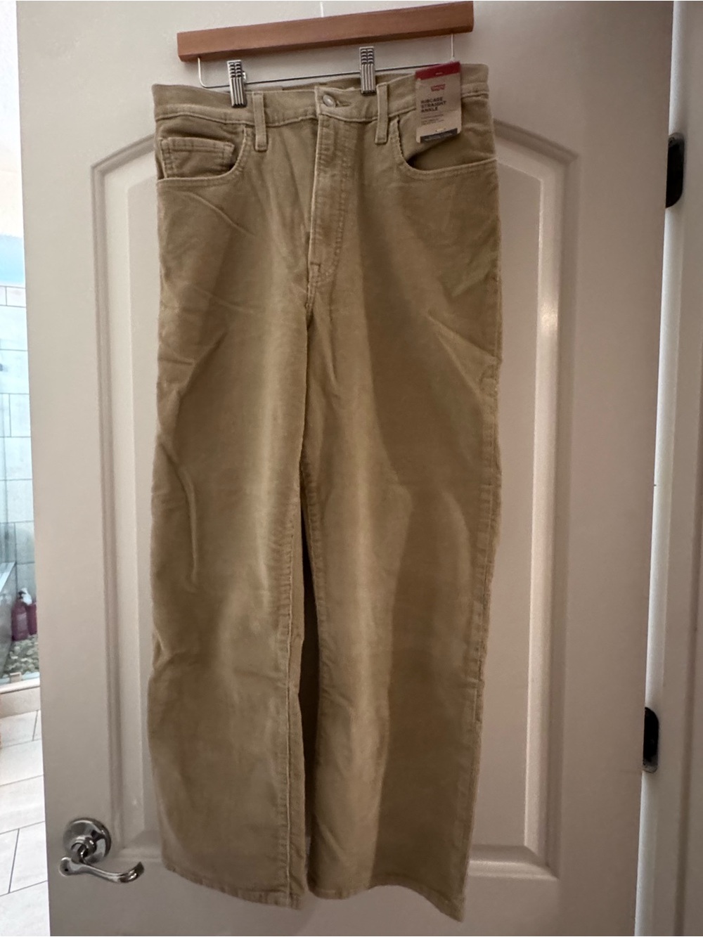 Levi's Corduroy Pants in Light Tan